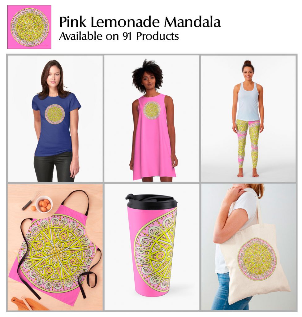Pink Lemonade Mandala