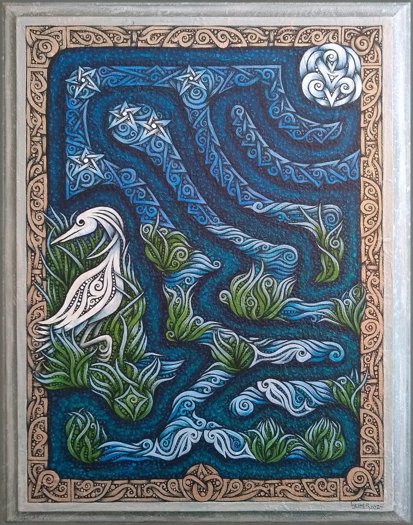 Egret Moon Labyrinth